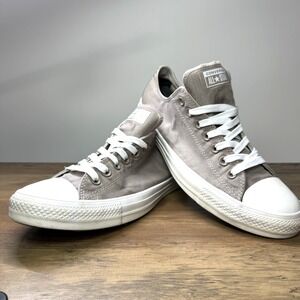 Converse All Star Cordura Gray Low Sneakers Men's 10 Canvas‎ Durable EUC Shoes